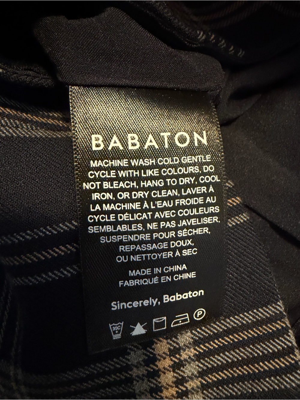 Women’s Aritzia Babaton Mini Skirt
